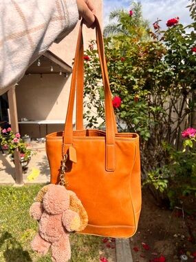 Coach 7776 leather Hampton lunch tote bag